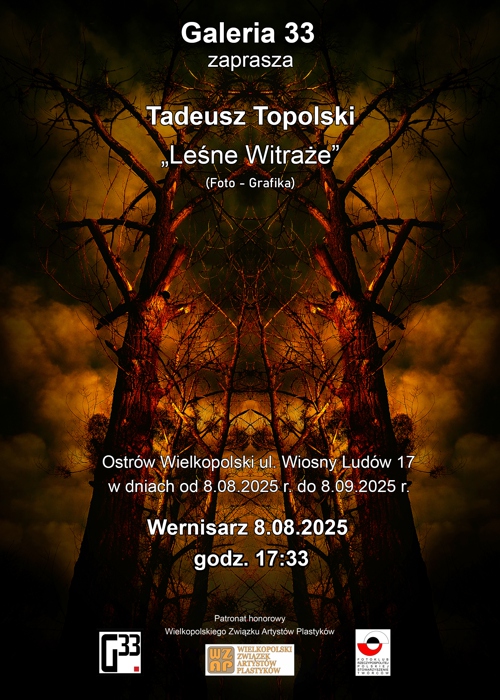 Tadeusz Topolski Leśne witraże