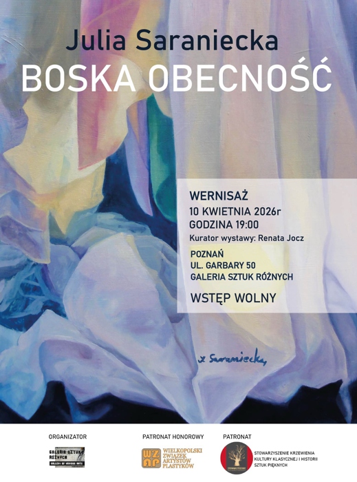 Julia Saraniecka Boska obecność 2026