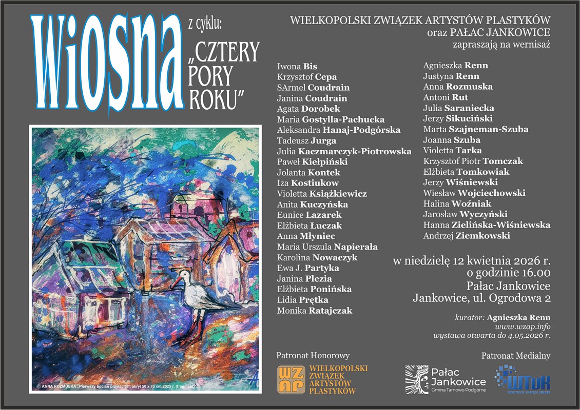 Wiosna Pałac Jankowice 2026 r